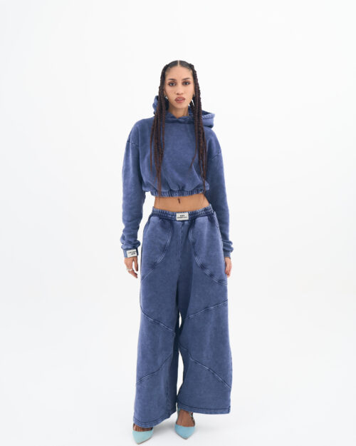BLUE BALLOON PANTS - S
